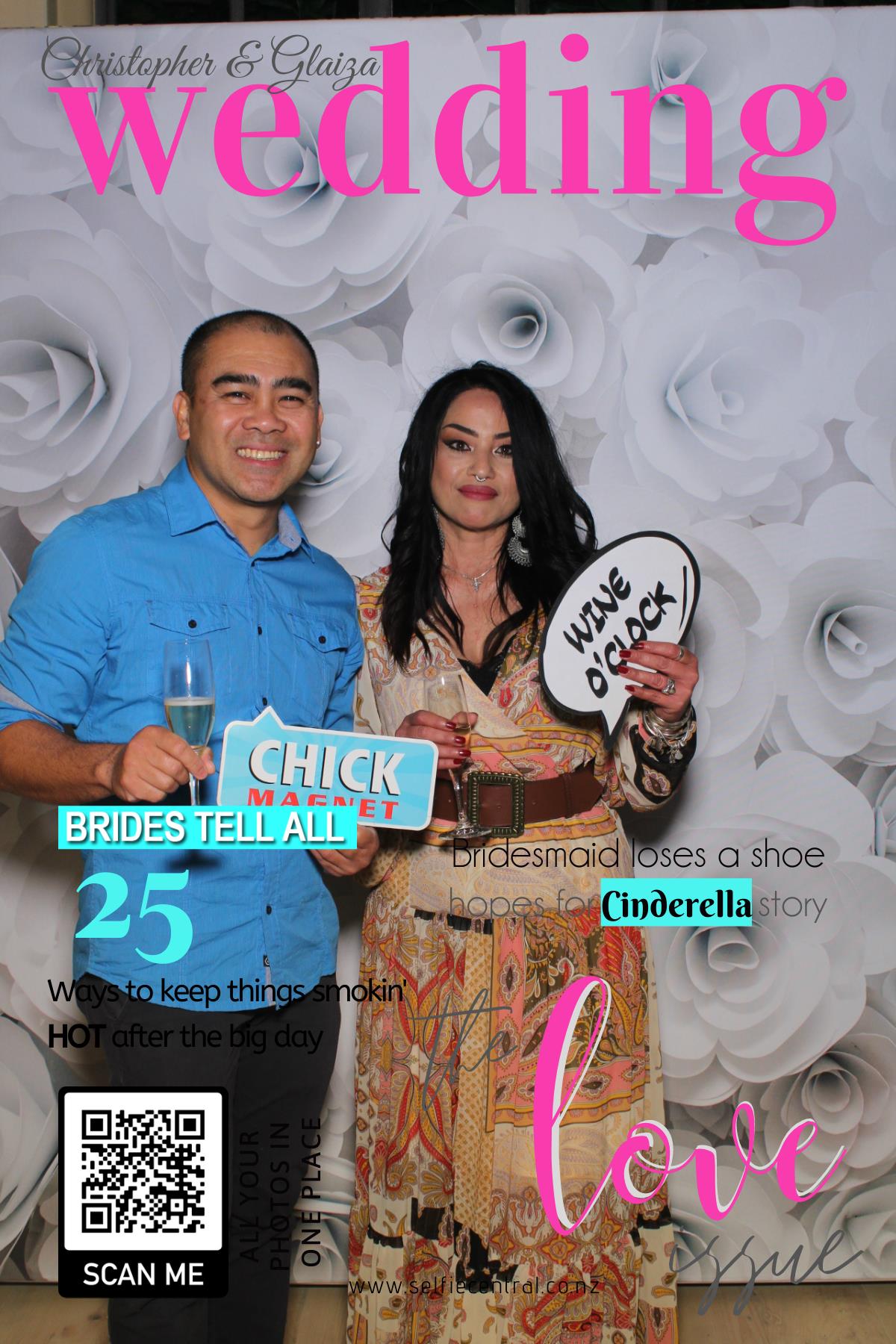 Christopher and Glaiza's Wedding | View more photos from the event at gallery.photobooth.co.nz/u/SelfieCentral/Christopher-and-Glaizas-Wedding